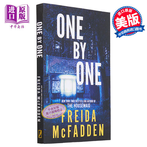一个接一个  女仆 系列作者心理惊悚故事 One by One 英文原版 Freida McFadden 国际流行小说 惊悚【中商原版】