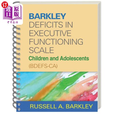 海外直订Barkley Deficits in Executive Functioning Scale--Children and Adolescents (Bdefs 巴克利执行功能缺陷量表-儿
