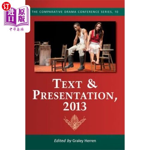 海外直订Text & Presentation, 2013 文本与演示，2013年