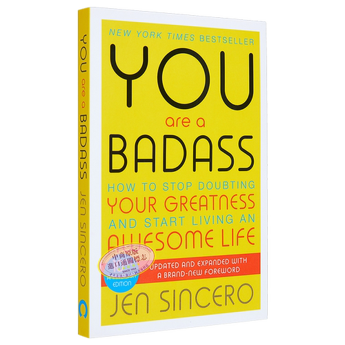 You Are a Badass 你是个惯犯:如何停止怀疑自身的优点和展开美好的人生 英文原版Jen Sincero一本告诉你如何实现自我的畅销?