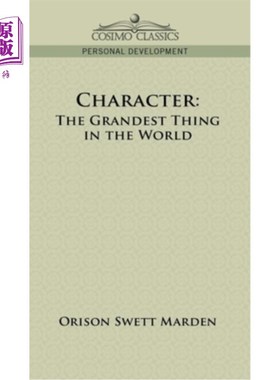 海外直订Character: The Grandest Thing in the World 世界上伟大的事情：伟大的性格