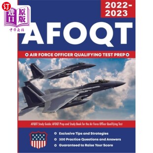 海外直订AFOQT Study Guide: AFOQT Prep and Study Book for the Air Force Officer Qualifyin AFOQT学习指南:
