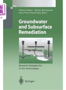 海外直订Groundwater and Subsurface Remediation: Research Strategies for In-Situ Technolo 地下水与地下修复:原位技术