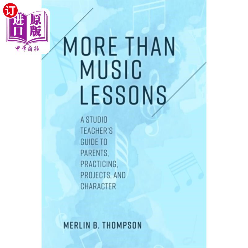 海外直订More than Music Lessons 不仅仅是音乐课