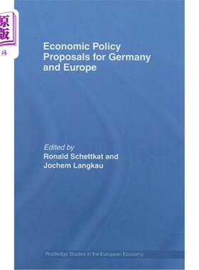 海外直订Economic Policy Proposals for Germany and Europe 德国和欧洲的经济政策建议
