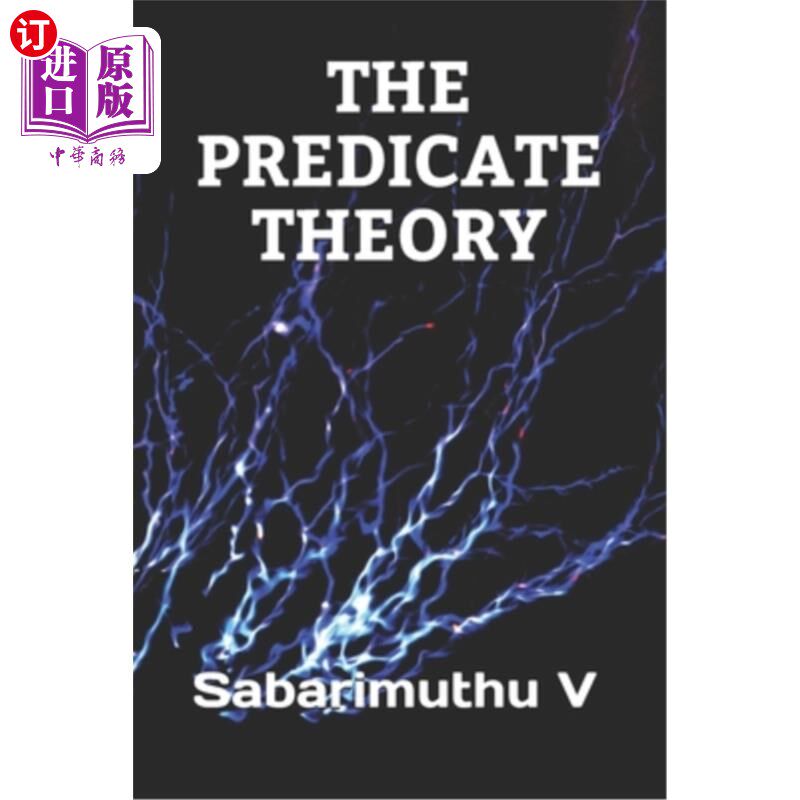 海外直订The Predicate Theory 谓词理论 - 实物图