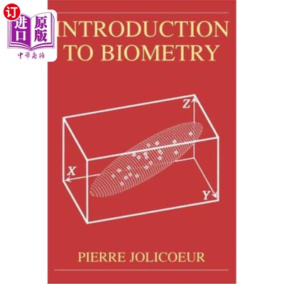 海外直订Introduction to Biometry 生物测量学导论