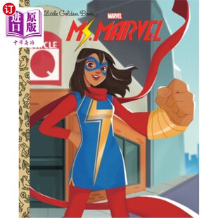 海外直订Kamala Khan: Ms. Marvel Little Golden Book (Marvel Ms. Marvel) 卡马拉·汗：漫威小金书（漫威漫威女士）