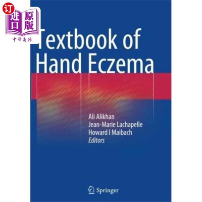海外直订医药图书Textbook of Hand Eczema 手部湿疹教材