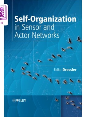 海外直订Self - Organization in Sensor and Actor Networks 传感器和行动者中的自组织