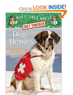 Magic Tree House Fact Tracker 24 Dog Heroes 神奇树屋小百科24 英文原版进口图书 小初文学英语课外阅读【中商原版】