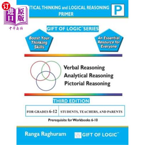 海外直订Critical Thinking and Logical Reasoning Primer 批判性思维与逻辑推理入门