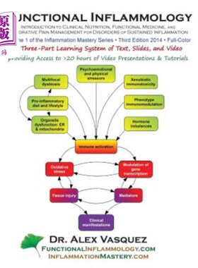 海外直订医药图书Functional Inflammology: Volume 1: Introduction to Clinical Nutrition, Functiona 功能性炎症学:第1卷