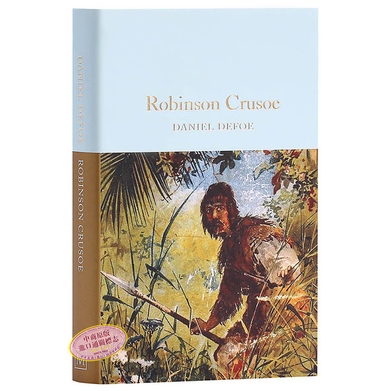 【中商原版】Collectors Library系列：罗宾逊漂流记 英文原版 Robinson Crusoe 笛福