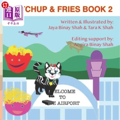 海外直订Ketchup & Fries Book 2: Ketchup & Fries meet their cousins 番茄酱和薯条第二册：番茄酱和薯条遇见他们的表亲