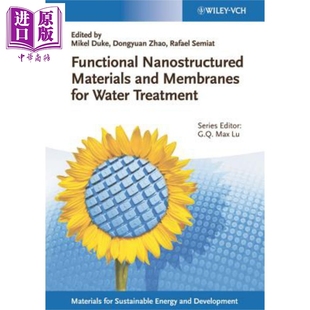 Membranes Functional Materials 中商原版 Water 现货 For And Nanostructured Treatment