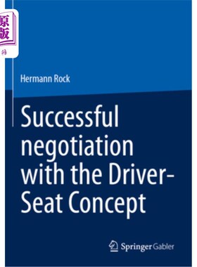 海外直订Successful Negotiation with the Driver-Seat Concept 驾驶座椅概念的成功谈判