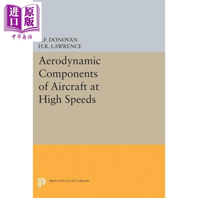 预售 高速飞机的气动部件 Aerodynamic Components of Aircraft at High Speeds 英文原版 Allen F Donovan【中商原版】