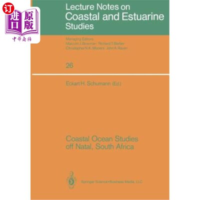 海外直订Coastal Ocean Studies Off Natal, South Africa 南非纳塔尔海岸海洋研究