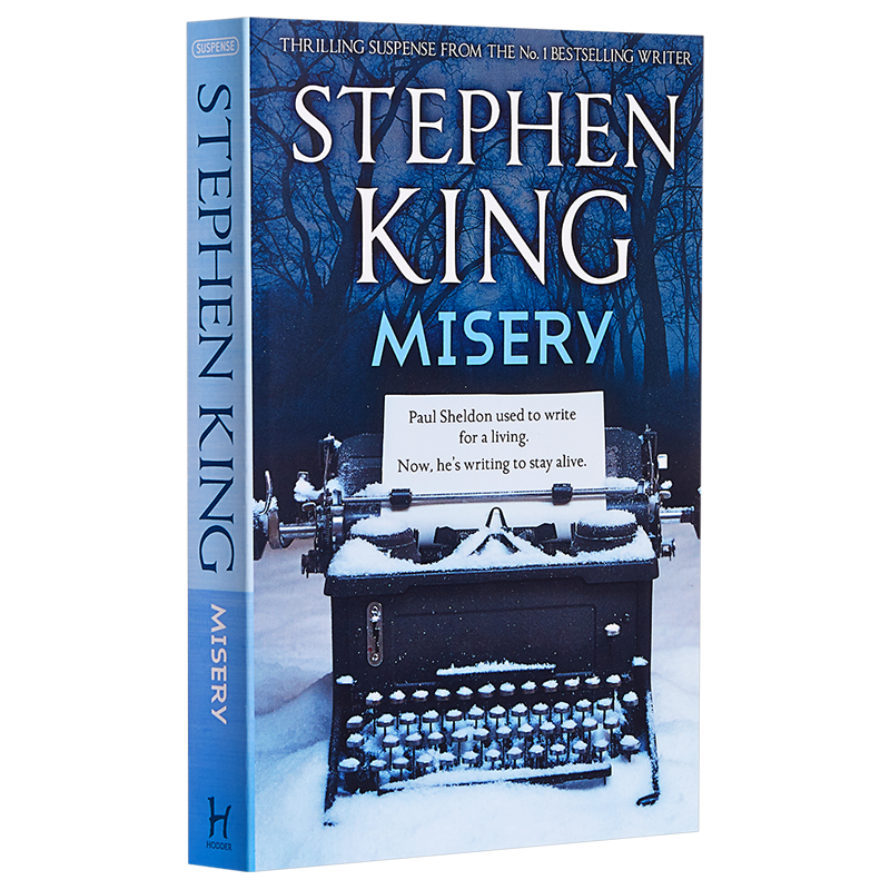 头号书迷 危情十日【中商原版】苦难 英文原版 Misery  Stephen King  Hodder Paperbacks  惊悚小说