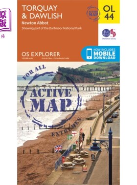 海外直订Torquay & Dawlish, Newton Abbot 托奎尔和道利什，牛顿·艾博特