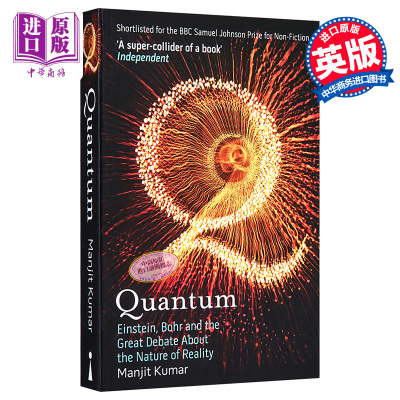 量子理论 爱因斯坦与玻尔关于世界本质的伟大论战 Quantum 英文原版 曼吉特库马尔 Manjit Kumar【中商原版】
