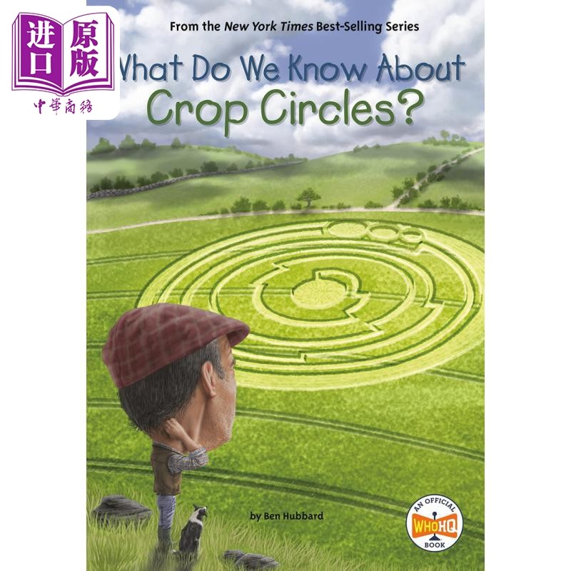 什么是麦田怪圈 What Do We Know About Crop Circles 英文原版 儿童百科故事 科学知识儿童读物 进口图书 Who HQ【中商原版?