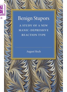 海外直订医药图书Benign Stupors 良性的麻木