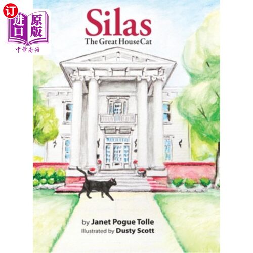 海外直订Silas The Great House Cat 塞拉斯，大家猫