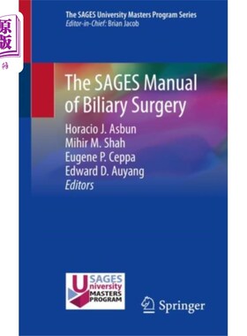 海外直订医药图书SAGES Manual of Biliary Surgery SAGES胆道手术手册