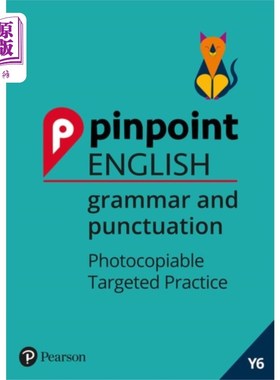 海外直订Pinpoint English Grammar and Punctuation Year 6 精确英语语法和标点符号六年级