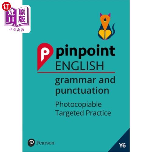 海外直订Pinpoint English Grammar and Punctuation Year 6 精确英语语法和标点符号六年级