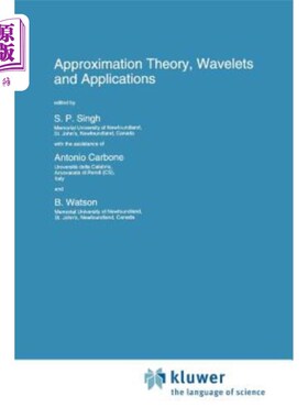 海外直订Approximation Theory, Wavelets and Applications 逼近理论，小波与应用