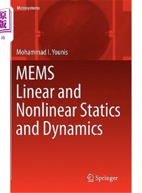 海外直订Mems Linear and Nonlinear Statics and Dynamics mems线性与非线性静力学
