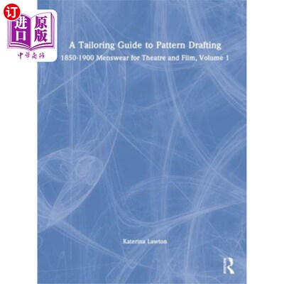 海外直订Tailoring Guide to Pattern Drafting 制版裁剪指南