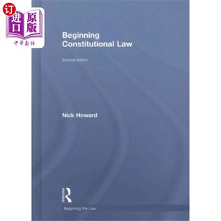 海外直订Beginning Constitutional Law 《宪法》