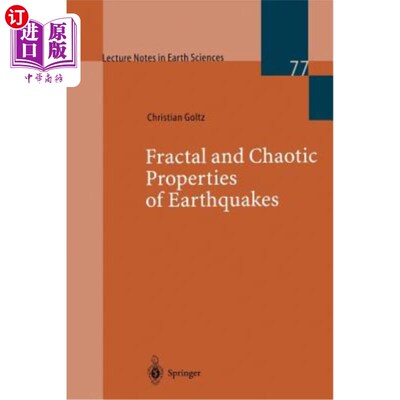 海外直订Fractal and Chaotic Properties of Earthquakes 地震的分形和混沌性质