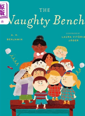 淘气的长条凳 Laura Vitoria Jager The Naughty Bench a book 英文原版 儿童绘本 图画故事书 精装绘本 进口图书【中商原版?
