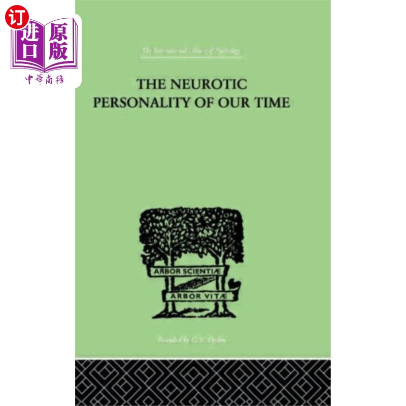 海外直订Neurotic Personality Of Our Time 我们这个时代的神经质人格