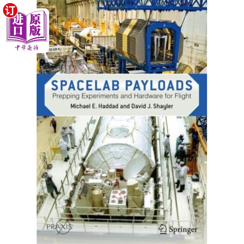 海外直订Spacelab Payloads 太空实验室的有效载荷