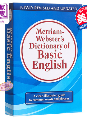 【中商原版】麦林韦氏基础英语 英文原版 Merriam-Webster's Basic English