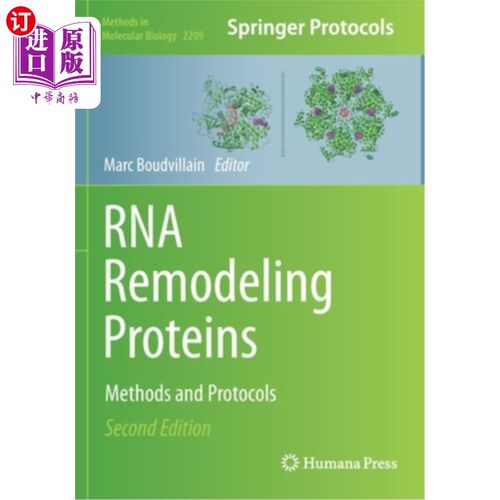 海外直订RNA Remodeling Proteins: Methods and Protocols RNA重塑蛋白:方法和方案
