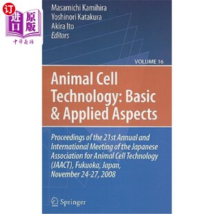 Basic Proceedings Volume Applied Technology 海外直订Animal And Aspects 基础和应用方面 Cell 动物细胞技术 the