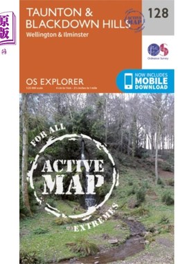 海外直订Taunton and Blackdown Hills 陶顿和布莱克顿山