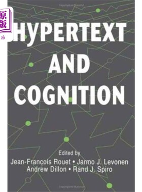 海外直订Hypertext and Cognition 超文本与认知