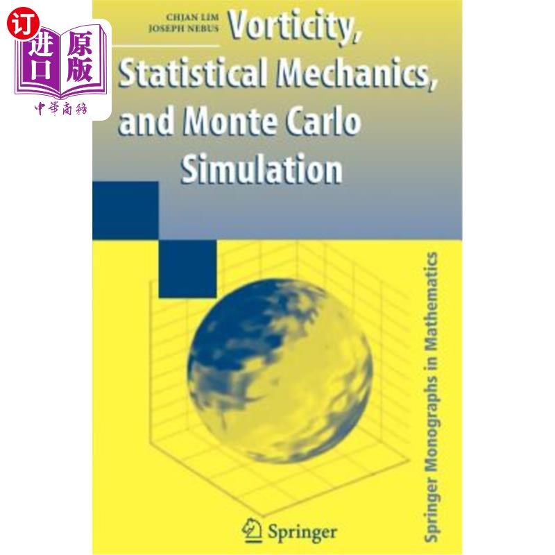 海外直订Vorticity, Statistical Mechanics, and Monte Carlo Simulation 涡度、统计力学和蒙特卡罗模拟