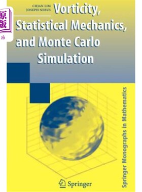 海外直订Vorticity, Statistical Mechanics, and Monte Carlo Simulation 涡度、统计力学和蒙特卡罗模拟