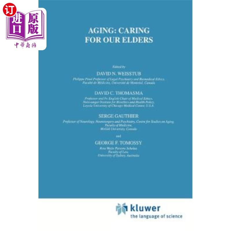 海外直订医药图书Aging: Caring for Our Elders 变老:照顾长者