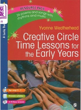 海外直订Creative Circle Time Lessons for the Early Years [With 2 CDROMs] 幼儿创意圈时间课程[附2张光碟]