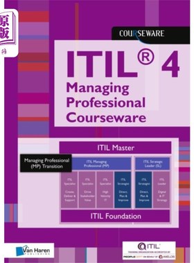 海外直订ITIL(R) 4 Managing Professional Courseware ITIL（R）4管理专业课件